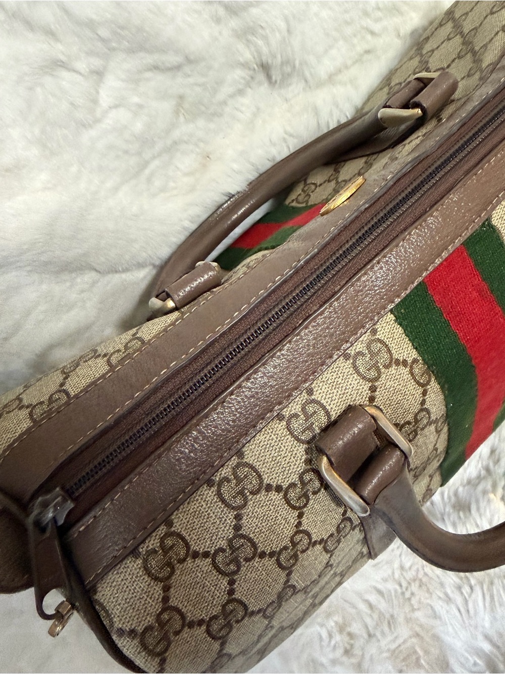 Gucci GG Canvas Boston Bag- BEAUTIFUL CONDITION - Picture 6 of 16